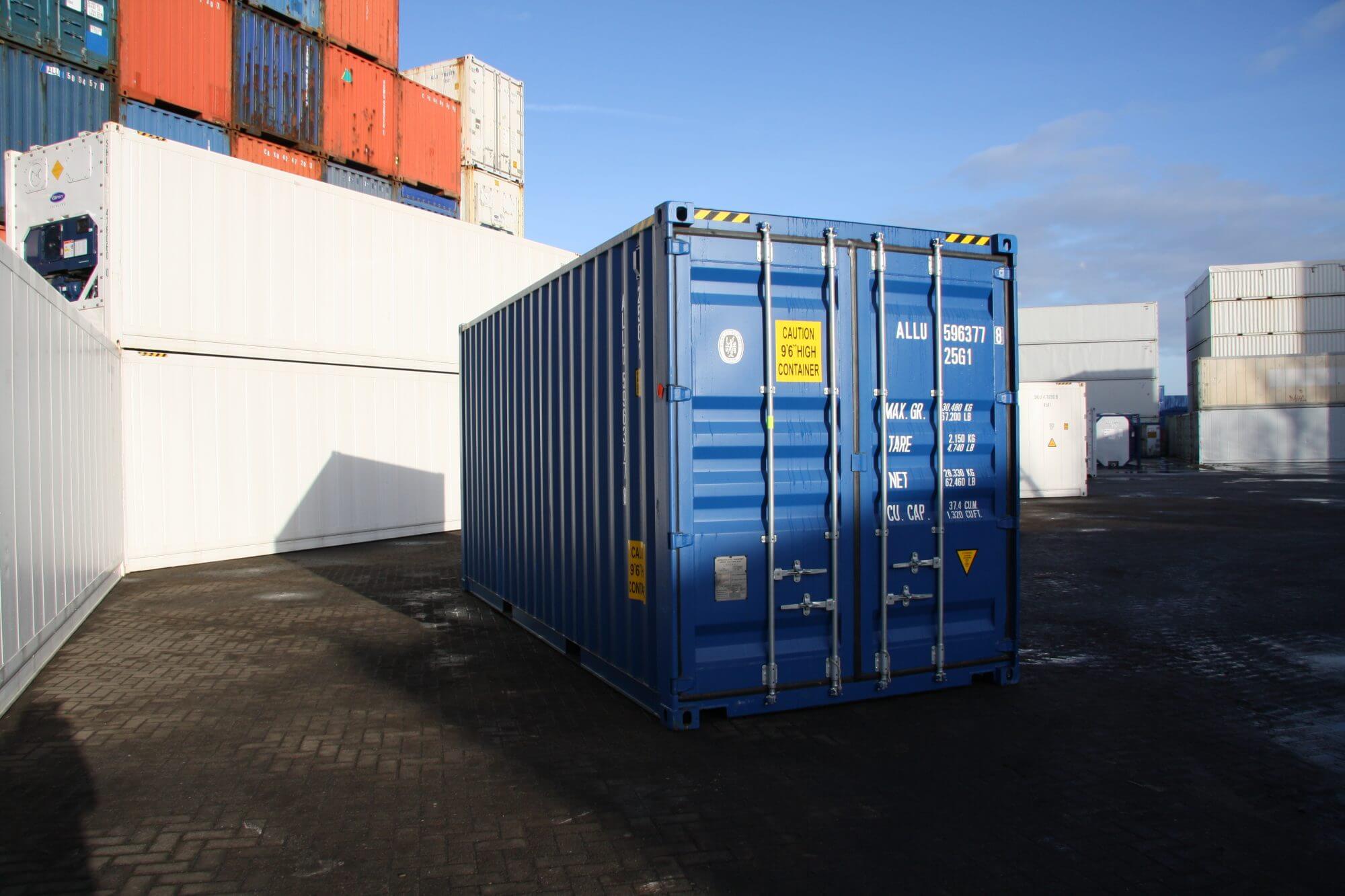 Schat van Groen 20FT Zeecontainer High Cube | Alconet Containers