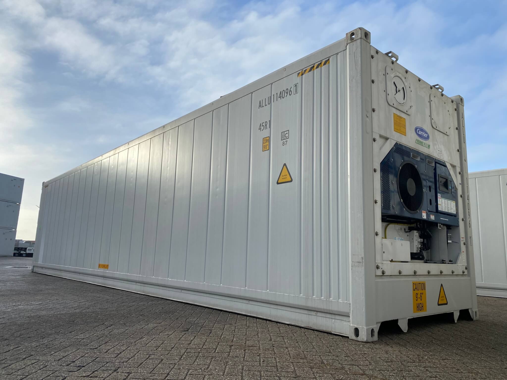 Nieuwe 40FT HC Reefers Zijn Binnen Alconet Containers